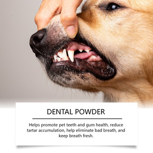 Polvo Limpiador Dental para Perros, Limpia Suavemente los Dientes, Elimina la Placa y el Sarro, Refresca el <span class=keywords><strong>Aliento</strong></span>, Mantiene el Color, Salud Bucal - Product Image 4