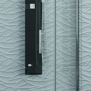 Mampara de Ducha Esquinera Moderna Kamalu Modelo KS2800S 85x90 con Puerta Abatible de 85 mm y Puerta Fija de 90 mm, Marco de Aluminio para Baño - Product Image 5