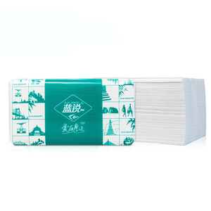 Papel tejido Facial OEM suave Material de caja de bambú tejido 2 PLY mezcla de pulpa de madera - Product Image 6