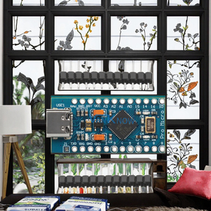 ATmega32U4 Mini carte de développement Leonardo contrôlée Pro Micro 5V 16M MCU Kit de développement pour carte de codage compatible <span class=keywords><strong>Arduino</strong></span> - Product Image 3