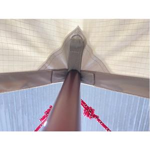 Waterproof Tarp Vietnam Extended Type Aluminum <b>frame</b> Single Phase Construction Based on Need Camping - Product Image 2