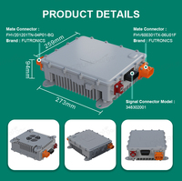 Chargeur OBC EV 3,3 kW OEM, fabricant, étanche IP67, convertisseur DC-DC intégré pour système de véhicule électrique