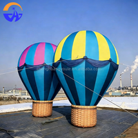 Maßgefertigtes Werbe-Aufblasballon-Modell mit Gebläse Digitaldruck Einfacher Aufbau für Außenbereich Rasen & Veranstaltungen Party