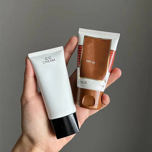 Tube de crème ovale <span class=keywords><strong>CC</strong></span> BB, tube de compression cosmétique, tube d'emballage de crème solaire pour crème - Product Image 4