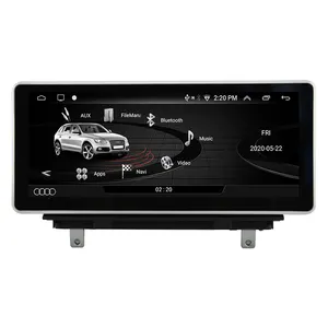 רכב מסך מגע צג gps Suppliers-Navivox Qualcomm 4 + 64G אנדרואיד 10 רכב רכב נגן DVD עבור אאודי A3 2013-2018 רכב רדיו צג פיוניר מגע מסך ניווט GPS