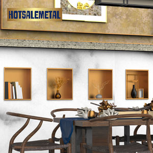 Estante de Almacenamiento de Cocina Rectangular Ecológico de Acero Inoxidable 316, Nicho de Pared Interior, Mueble Empotrado Moderno para Hogar y Hotel - Product Image 3