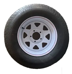 165/70R14LT 185R14C 196/60R14C 195R15C 235/75R15LT 235/75R16LT Customized Chipper Trailer Parts Tire And Wheel Combo