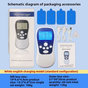 Multifunktion ale Home Kneten Hals Schulter TENS UNIT EMS Massage gerät Akupunktur Körper gesundheitspflege Kneten - Product Image 6