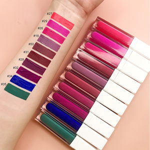 Rossetto liquido duraturo impermeabile colorato opaco liquido rossetto pigmentato trucco labbra regalo <span class=keywords><strong>per</strong></span> donna e ragazza - Product Image 4