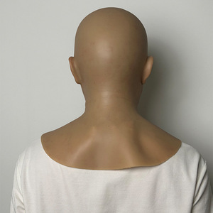 Masque en silicone amusant pour Halloween et Noël, masque intégral pour homme, déguisement de fête, accessoire de tête - Product Image 2