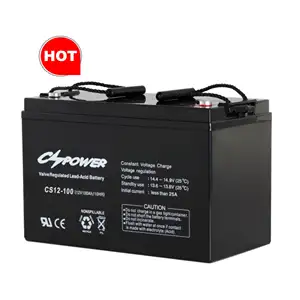 CSPower CS12-100A 12V 100AH 배터리 UPS 백업 배터리