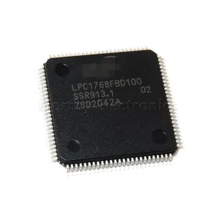 Cortex Electronicsparts IC MCU Cortex M3 32-bit 512KB LQFP100 LPC1768FBD LPC1768FBD100 Microcontroller