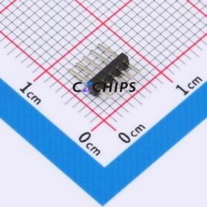 PZ1.27-UP1D-5A Pin Header Through hole Component (THT),P=1.27mm Connector 1x5P 1.27mm Pin Header Through Hole - Product Image 1