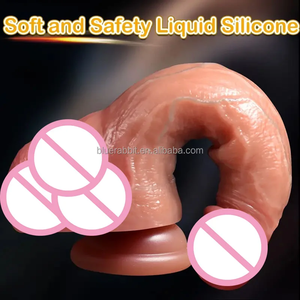 Eco-vriendelijke 2-in-1 zachte dildo met ergonomisch ontwerp en realistische squirting-functie voor vrouwelijke masturbatie, seksspeeltje voor volwassenen - Product Image 6