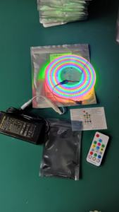 576 leds COB bande lumineuse irisée <span class=keywords><strong>12V</strong></span> bande lumineuse programmable bande lumineuse atmosphère COB avec <span class=keywords><strong>alimentation</strong></span> de contrôleur - Product Image 4