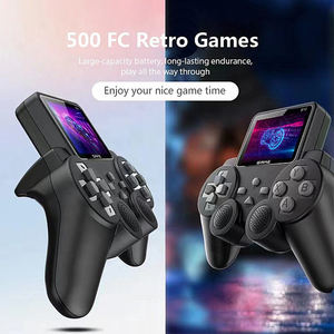 <span class=keywords><strong>Consola</strong></span> de Juegos Clásica con Joystick, Mini <span class=keywords><strong>Consola</strong></span> de Juegos Portátil, Dispositivo de Videojuegos para Dos Jugadores, para Niños y Adultos - Product Image 2