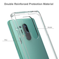 Oneplus — coque de téléphone en TPU Transparent, résistante aux rayures, compatible avec oneplus 8 pro, nouvelle mode 2020