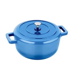 TMAI 26Cm Die Cast Panci Memasak En Non Stick Aluminium Dutch Oven Casserole Dish Set