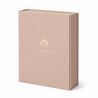 Boîte cadeau magnétique personnalisée avec insert en mousse EVA, emballage en carton rigide pour cosmétiques