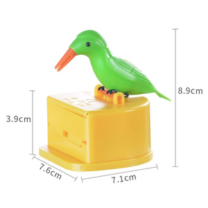 Distributeur Automatique de Cure-dents en Forme d'Oiseau, Boîte de Rangement pour Cure-dents, Décoration de Table - Product Image 4