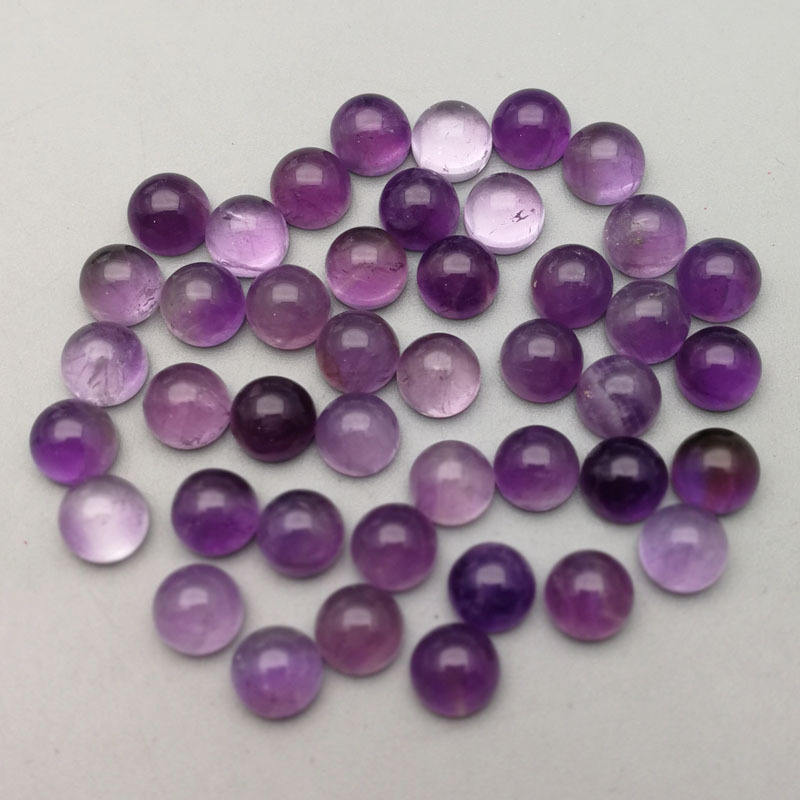 Hongzhuo Wholesale Blue Agate Round Cabochons 14mm Gemstone