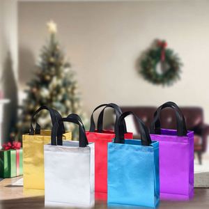 Bolsa de Compras Personalizada de Wenzhou con Logotipo Impreso por Láser, Bolsa de Tela No Tejida para Regalos, Bolsas de Embalaje para Camisetas, Bolsa de Compras No Tejida - Product Image 4