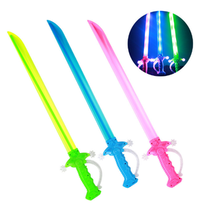 Épée LED en plastique activée par le mouvement, lumineuse, pour les festivals - Product Image 1