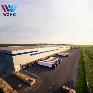 WZH Steel Frame Metal Building Prefabricated Steel Structure Warehouse for Logistic Park