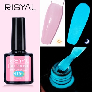 RISYAL เจลทาเล็บสีใหม่สำหรับกลางคืน ยูวี แอลอีดี สำหรับตกแต่งเล็บ รุ่น RL2315 กล่องสีเดียว จัดส่งข้ามประเทศ - Product Image 6