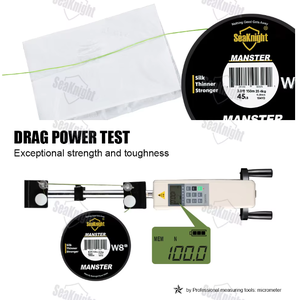 <span class=keywords><strong>สาย</strong></span>เบ็ดตกปลาถัก <span class=keywords><strong>PE</strong></span> หลายเส้นใย <span class=keywords><strong>8</strong></span> เส้น ยี่ห้อ SeaKnight รุ่น MANSTER W8 ความยาว 500 เมตร สำหรับน้ำเค็ม ขายส่ง - Product Image 3