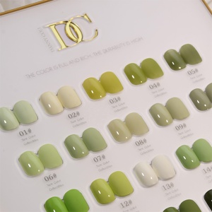 <span class=keywords><strong>DANNY</strong></span> COLL Ensemble de vernis gel vert crème 22 couleurs Vente en gros de vernis à ongles Gel Uv Marque privée Logo personnalisé Ensemble de vernis à ongles gel - Product Image 3