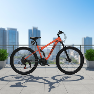 Bicicletta da Corsa MTB a 21 Velocità Direttamente dalla Fabbrica, Telaio in Acciaio ad Alto Tenore di Carbonio Saldato TIG, Forcella Ammortizzata da 42mm, Cerchi in Alluminio con Marcatura <span class=keywords><strong>Laser</strong></span> - Product Image 2