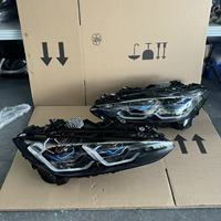 Pour BMW Série 4 M4, ensemble de phares laser, modèles 21-23, 420/425/430/M3, mise à niveau avec phares laser LED et feux arrière