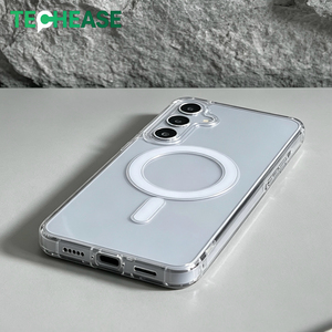 Funda Magnética Acrílica Premium TechEase con Aislamiento Térmico Estilo Ins para S26 Ultra, Carcasa Antiamarilleo para Teléfono Móvil al por Mayor - Product Image 4
