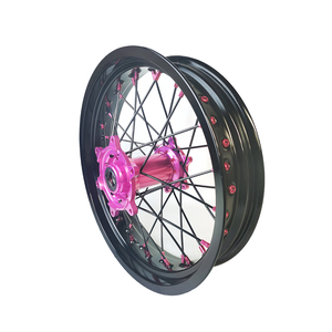 Juego de ruedas Supermoto de 17 pulgadas con <span class=keywords><strong>precio</strong></span> de descuento para <span class=keywords><strong>KTM</strong></span> <span class=keywords><strong>EXC</strong></span> SXF <span class=keywords><strong>125</strong></span>/250/450 2003-2025/Stark Varg - Product Image 2