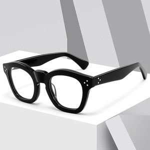 Monture de lunettes de haute qualité transfrontalière, miroir plat, monture large tendance, lunettes simples pouvant être équipées de verres correcteurs pour myopie - Product Image 3