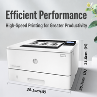 Printer Laser Monokrom Hp LaserJet M402dn/M403dn A4 Auto Duplex Nirkabel Wi-Fi Imprimante Bisnis Kantor Berkualitas Tinggi Profesional