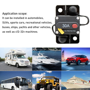 Disjoncteur audio automobile 30A 32VDC à réinitialisation manuelle pour <span class=keywords><strong>caravane</strong></span> - Product Image 5