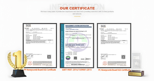 Trọng lượng nhẹ 10mm FRP PP tổ ong bánh sandwich Panel tấm nhựa cho tường ốp quảng cáo phân vùng tường cắt - Product Image 5