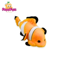 Peluche en plastique super douce, jouet en coton PP brodé, poisson Nemo, accessoires Animal Crossing, cadeau de Noël ou de la Saint-Valentin pour enfants