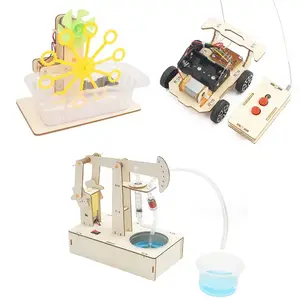 New kids Pumping Unit Model DIY Science Model dry battery Children Gift Toy