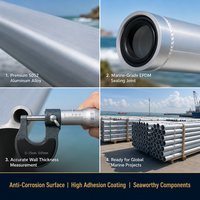 Tube en aluminium testé par pulvérisation salée pendant 2000 heures |   ASTM B117 |   PVDF anti-corrosion |   Réponse rapide en 1h |   Assistance offshore