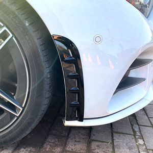 Mercedes-Benz CLS-Class Front Bumper Air Intake Fan Blade Carbon Fiber Texture ABS Modification 2018-2021 - Product Image 3