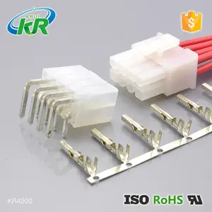 KR4200 molex ricambio 4.2mm passo mini fit ATX 5557 femmina maschio 2 3 4 5 6 Pin filo per scheda connettori per cavo