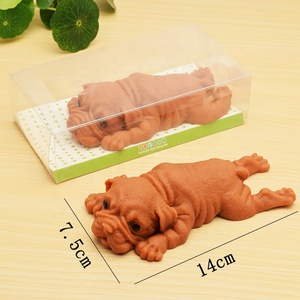 Juguete Antiestrés 3D Adorable en Oferta, Material TPR Suave, Perrito Lindo, Squishy de Pug, Juguete de Descompresión para Niños, Regalo - Product Image 4