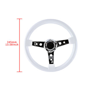 जेडीम बेस्ट सेलिंग यूनिवर्सल फ्लैट डिश एब्स + आयरन रेसिंग स्टीयरिंग व्हील - Product Image 2