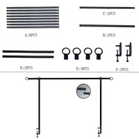 Support de suspension réglable en métal pour table, intérieur/extérieur, écologique, promotionnel, pour cadeaux de mariage et pique-niques
