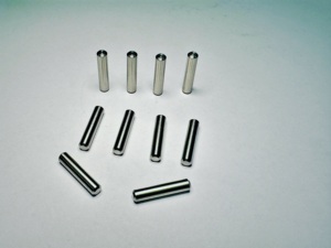 Pasadores Cilíndricos de Acero Inoxidable 304/303/316, Acabado Brillante, Diámetro de Cabeza de 3 mm, Altura de Cabeza de 20 mm, Sin Hombro - Product Image 4