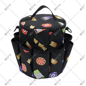 Sac de rangement Bingo en tissu Oxford 600D, imperméable, avec poches pour stylos, fils, pinceaux, usage domestique - Product Image 3