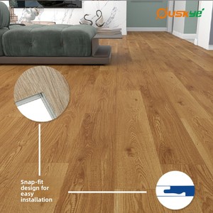 Plancher en <span class=keywords><strong>carrelage</strong></span> de parquet en vinyle PVC stratifié SPC de luxe chinois, imperméable, résistant à l'usure, design graphique, salon - Product Image 2